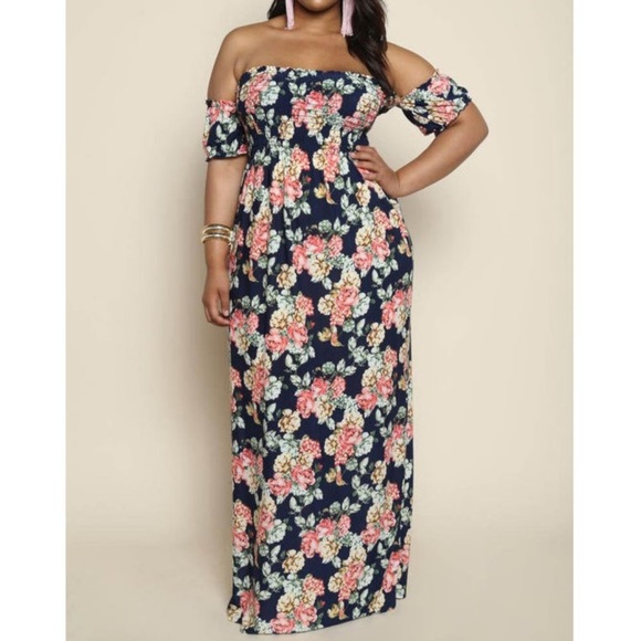 easter maxi dress plus size